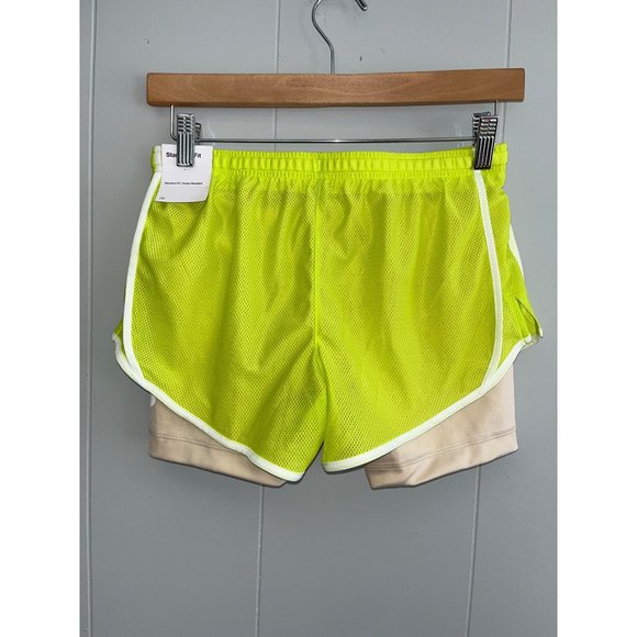 Nike Girls Green Running‎ Shorts Compression Lining Size L LARGE - Picture 4 of 4